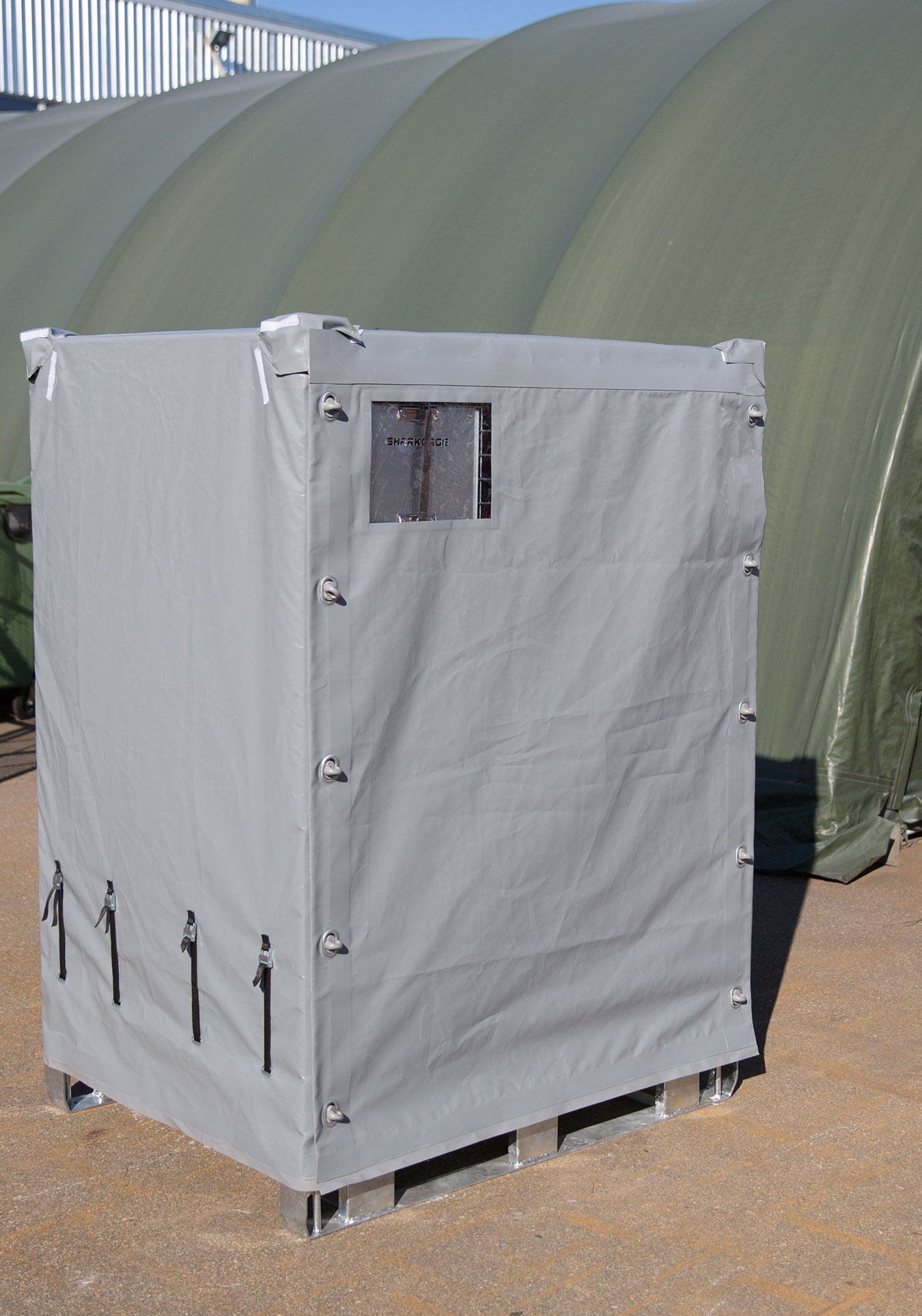 Deployment Locker Covered in the Field