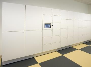 Smart Locker installation in work place