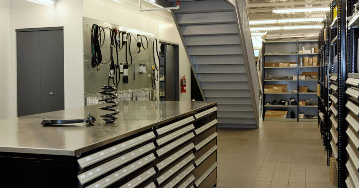 Introducing Rousseau Spider® Shelving:… | Spacesaver Storage Solutions