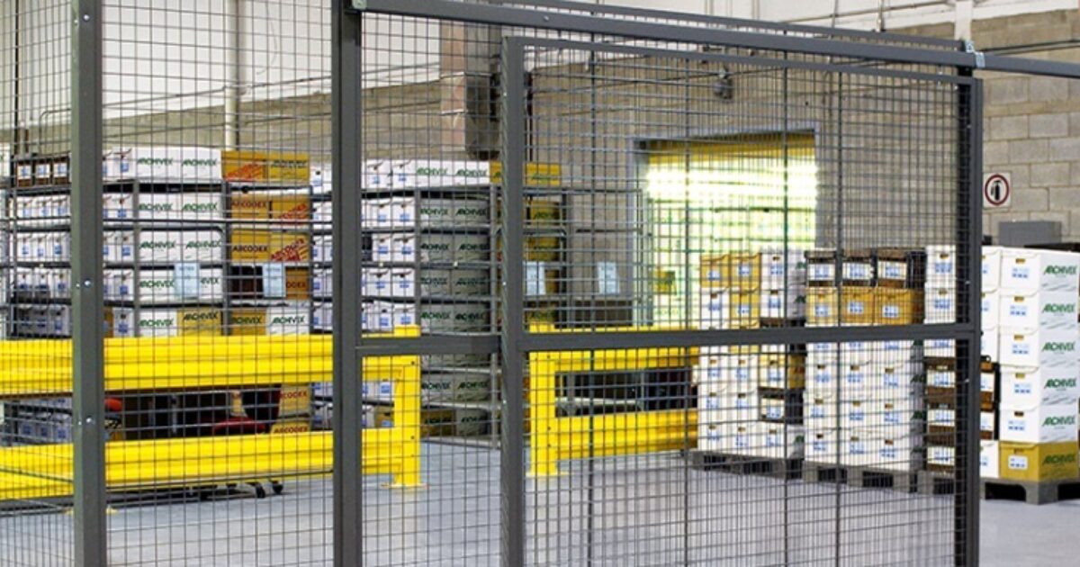 Cogan Wire Racking Storage Product for Wire Partitions | Spacesaver Storage Solutions