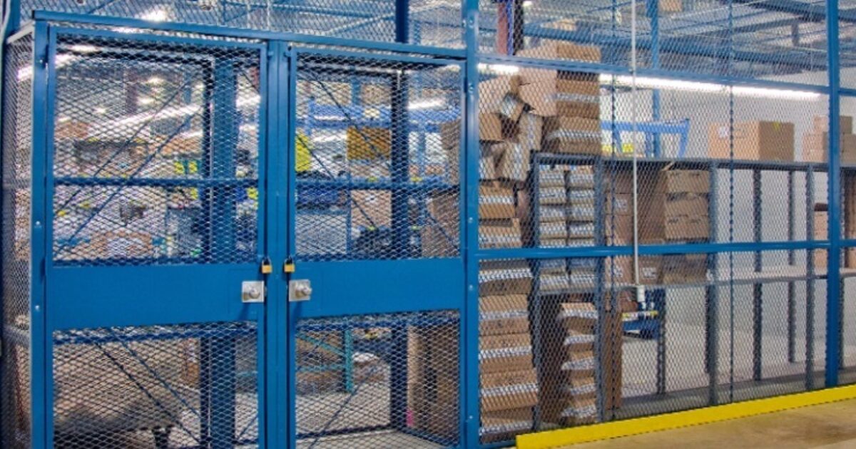 Cogan DEA Cages & Secure Partition… | Spacesaver Storage Solutions