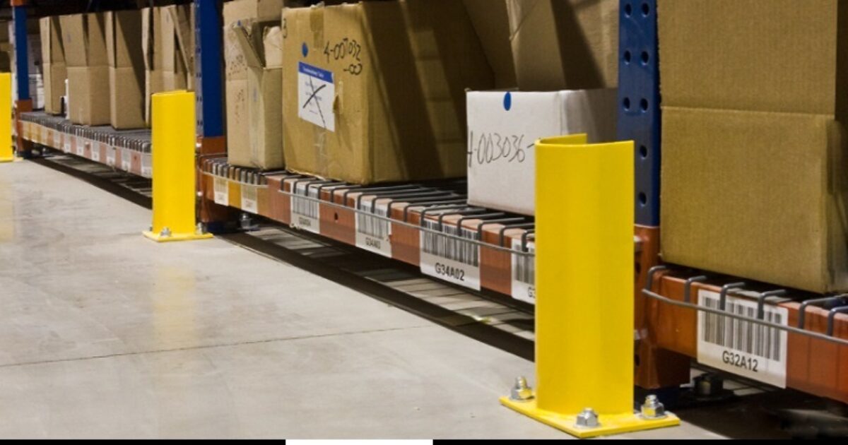 Guardas Poste Rack Storage Product for Rack Posts… | Spacesaver Storage Solutions