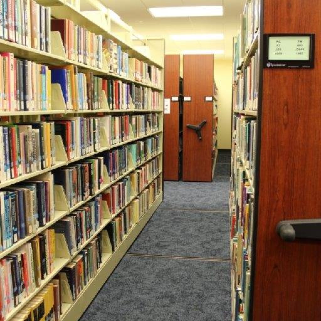 University Library on mobile storage system