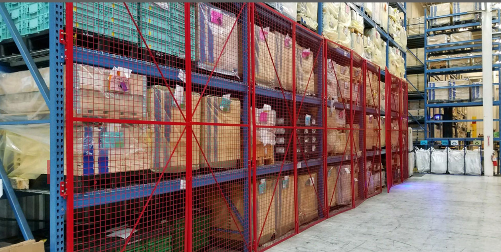 Pallet Enclosures to the ceiling