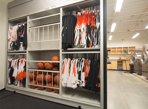 Athletic Equipment Storage 