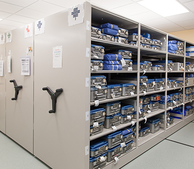 Medical Supply Room - Spacesaver Storage Solutions