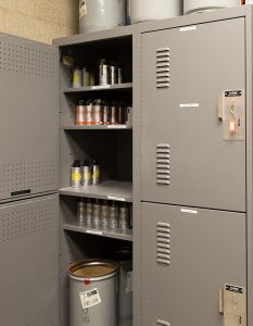 Hazardous material storage