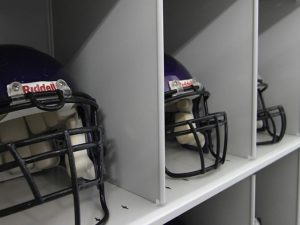 Football Helmet Storage