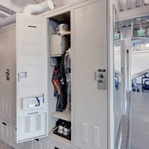 Inclusive lockers for Public Safety Depsrtments