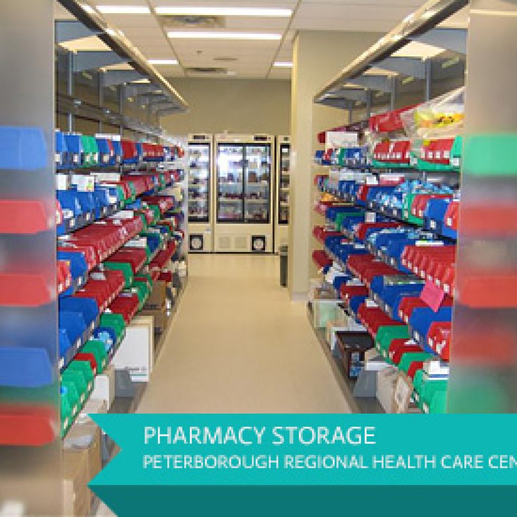 Medical Storage in the pharmacy