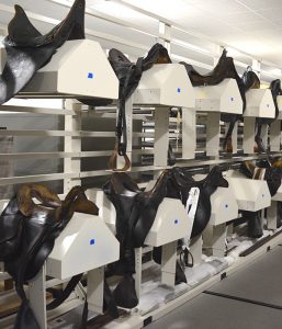 Saddle Storage at the Civil War Museum