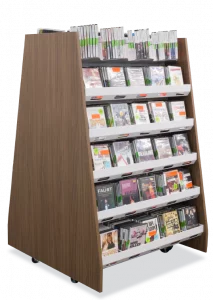 Moveasble Library cantilever shelving
