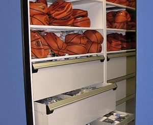 architect athletic equipment storage