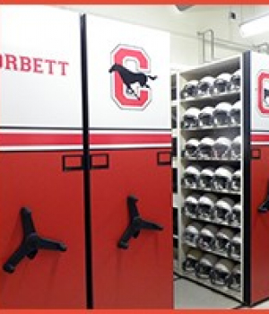Mobile Storage for Athletic equipment storage