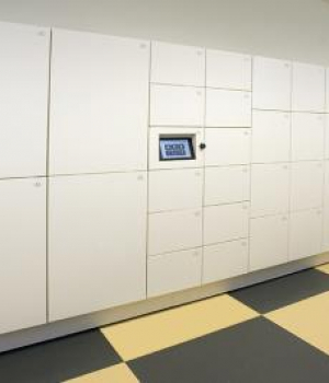 Smart Locker installation in work place